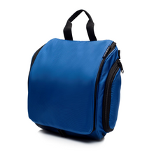 Medium Size Hanging Toiletry Bag with Detachable TSA Compliant Zipper Pocket & Swivel Hook - Blue
