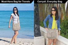 Crossbody Bag for Women with Anti Theft RFID Pocket - Grey